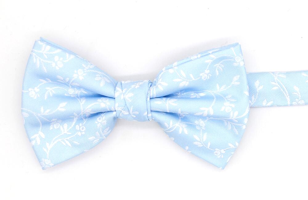 Mix-and-Match Leafy Floral Bow Tie