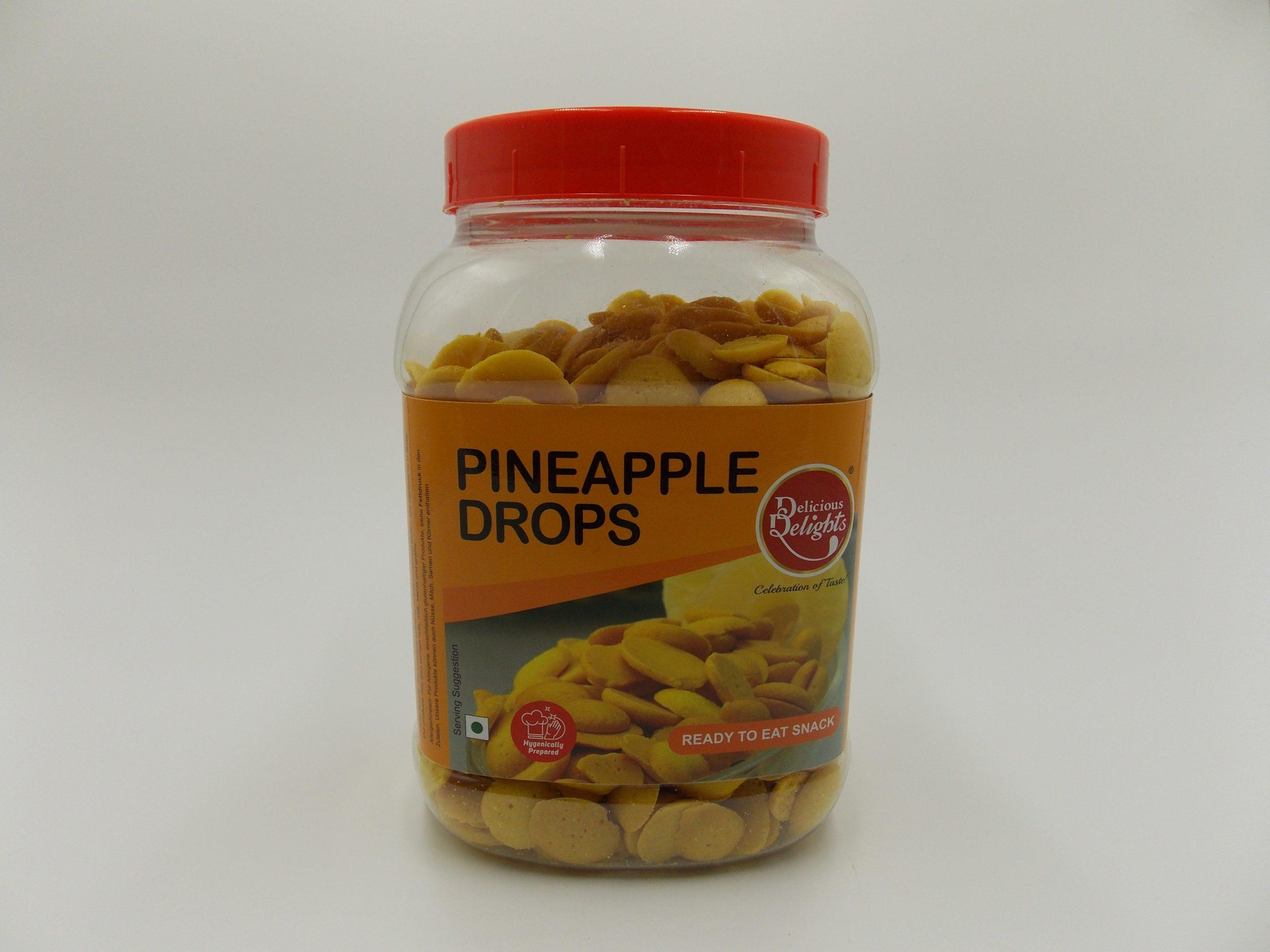 Delicious Delights Pineapple Drops 275 Grams