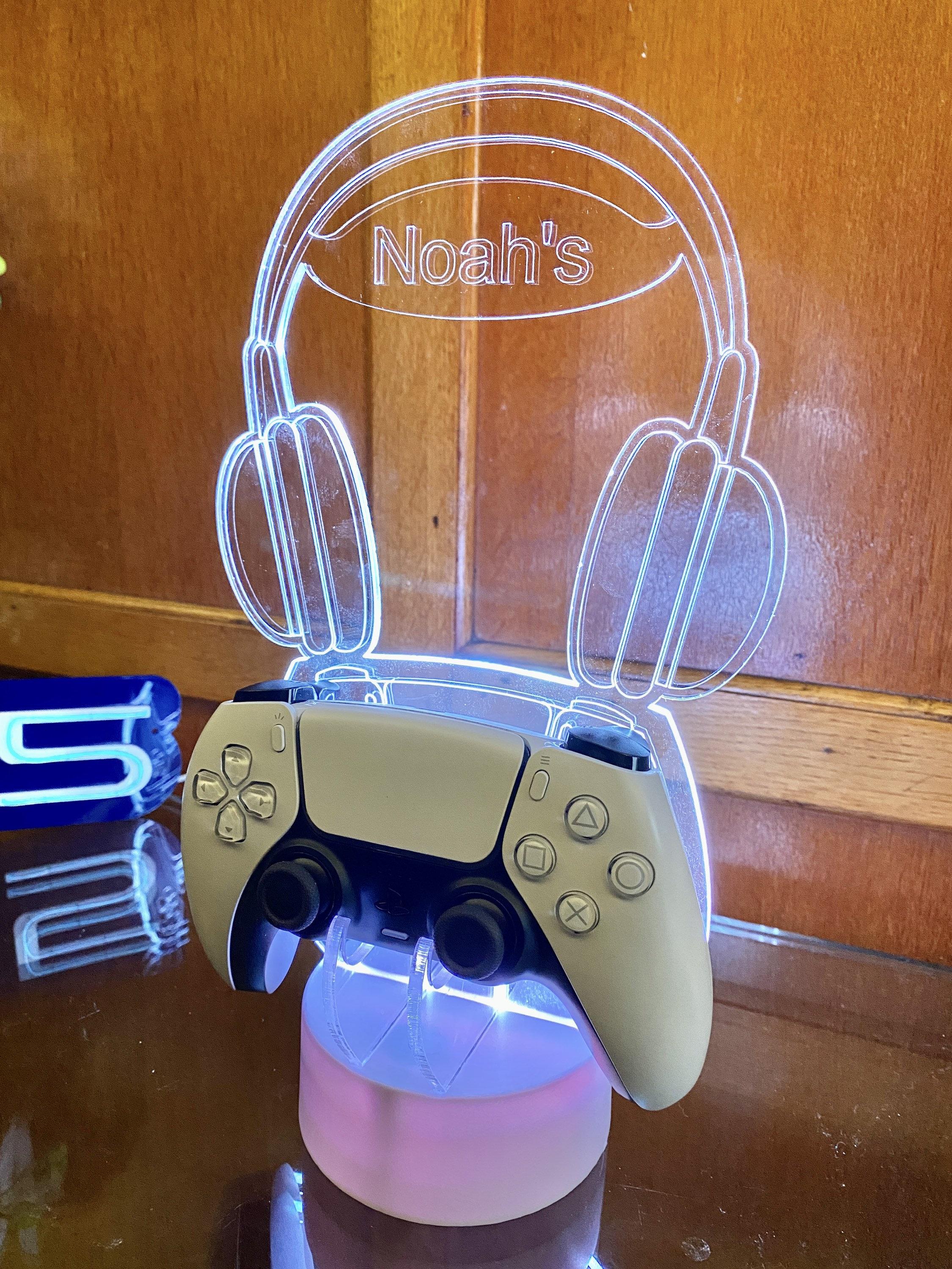 PS5/PS4 Double Controller Headset Stand with Personalisation
