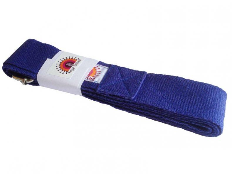 Cotton Yoga Belt Support bar buckle Strap Purple Colours