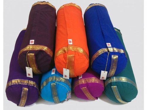 desgined large yoga bolsters extra cotton covers