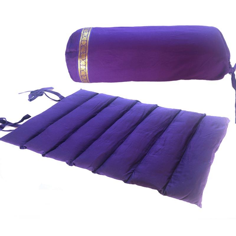 Mind body meditation lightweight cotton zabuton yoga mat