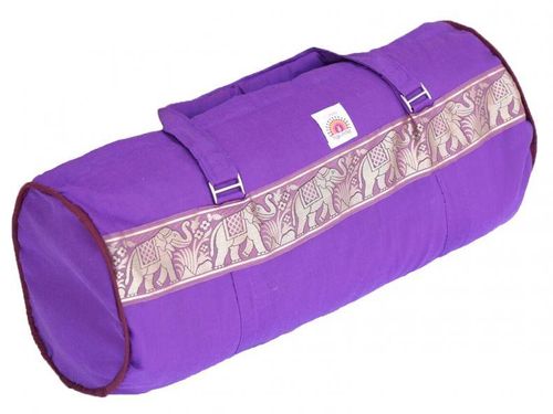 cotton deluxe yoga kits or props carrier elephant design bag