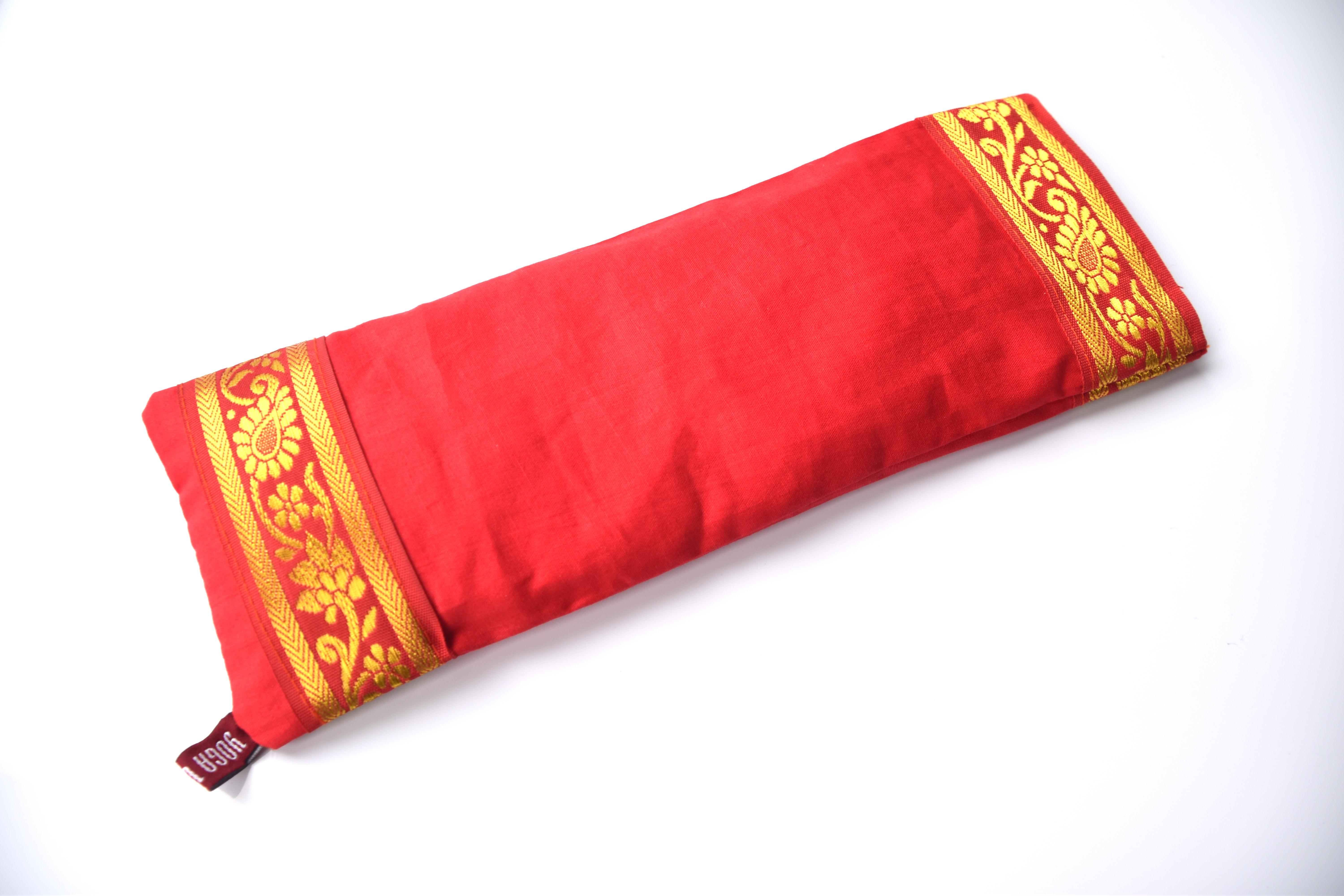 Yoga United lavender linseed eye pillow red