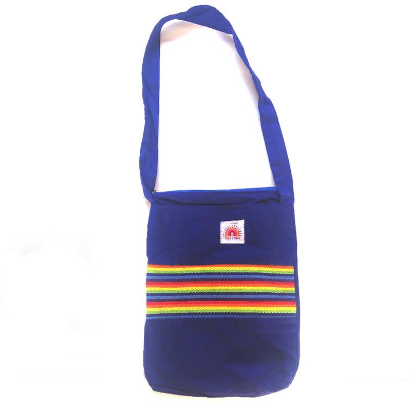 Cotton Rainbow Chakra Satchel Bag