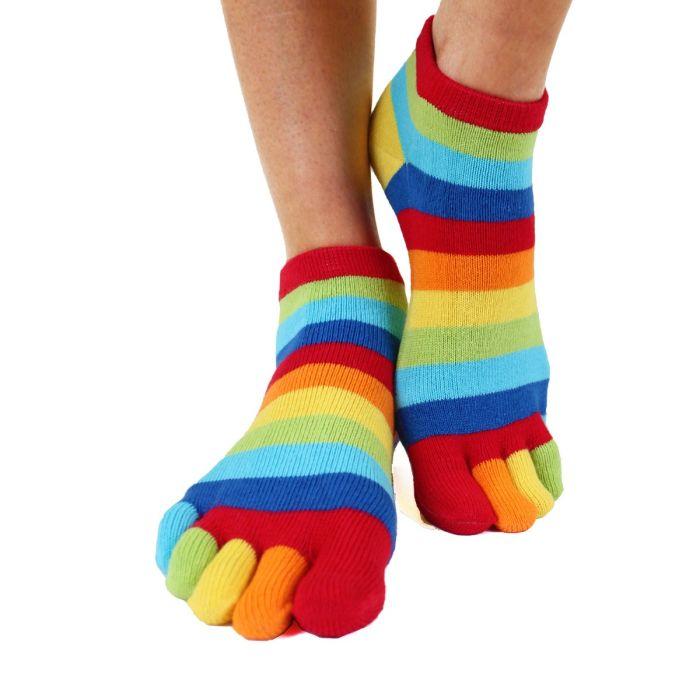 toetoe essential anklet rainbow grip