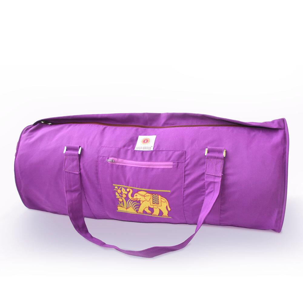 wholesale Elephant Yoga Kit Carrier Bag magenta colour