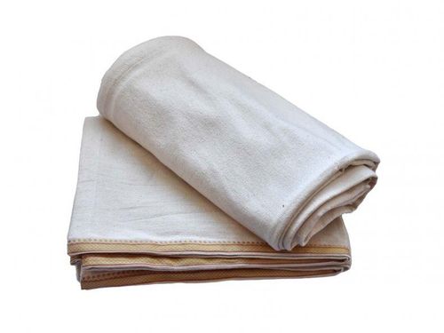 Undyed Cotton Yoga Blanket