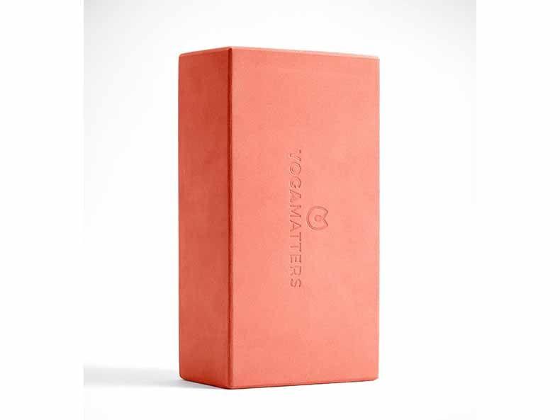 high density eva foam yoga brick orange