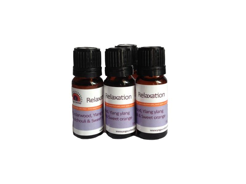 Pure Essential Oil Blend Relaxation gift pack Cedar Wood Ylang Ylang Patchouli Sweet Orange