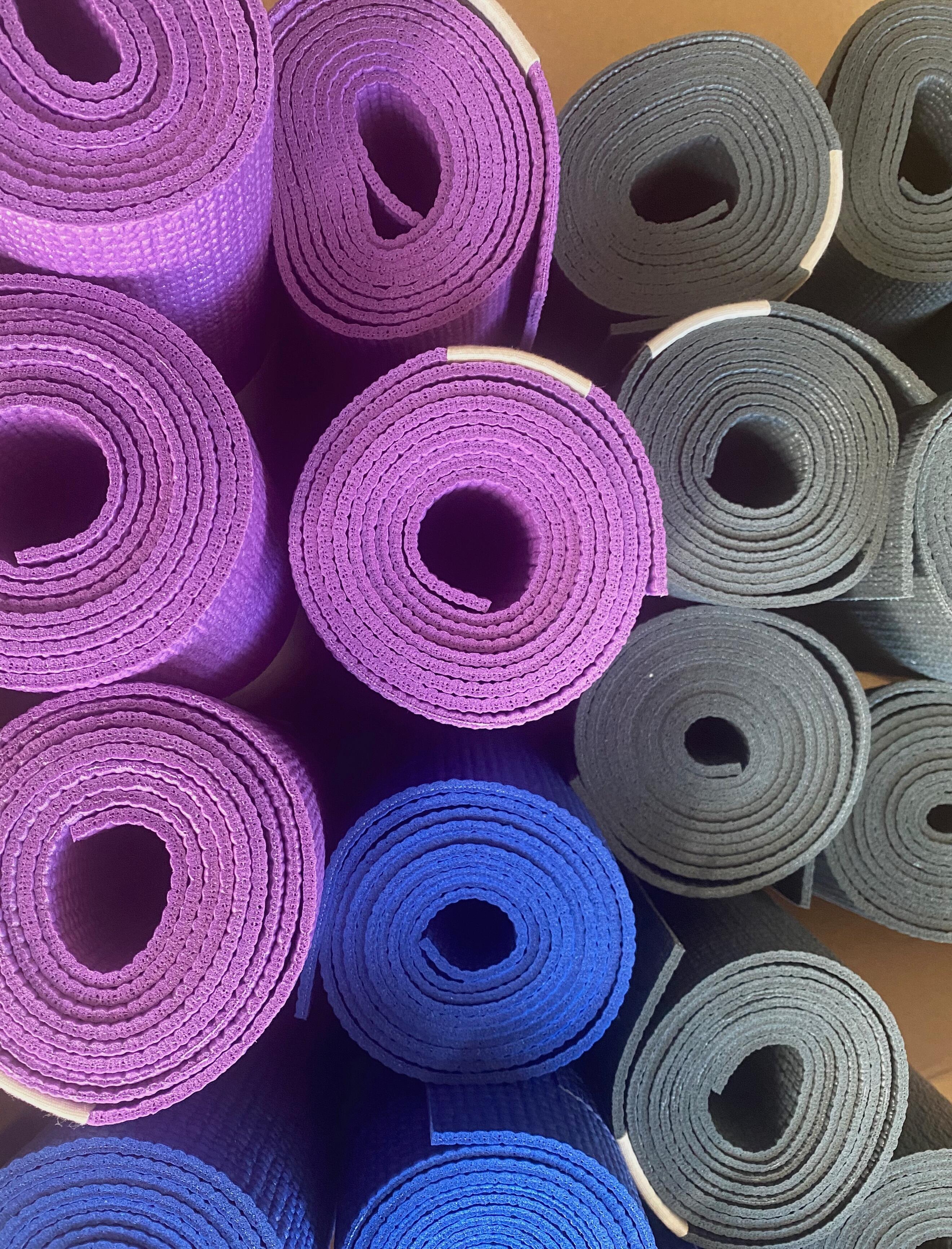 box 24 wholesale rolled yoga mats