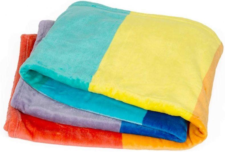 Chakra Rainbow Fleece Blanket