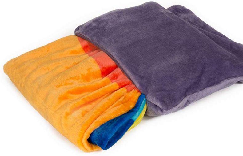 Beautiful Chakra Rainbow Blanket Cushion