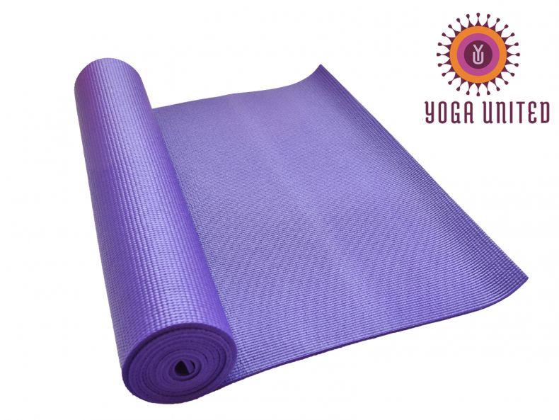 Yoga United 6mm Thick Yoga Pillates Purple Colours Wholesale Mat