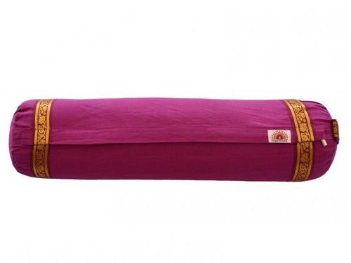 Wholesale Yoga Bolsters in Magenta colour by Yoga United