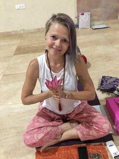 Yoga holiday retreat in south india with amanda mackenzie