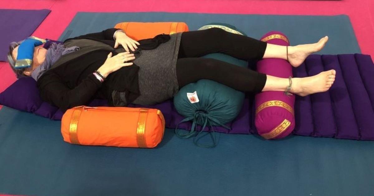 Understanding Props - How to use a Yoga Bolster - Blog - Yogamatters