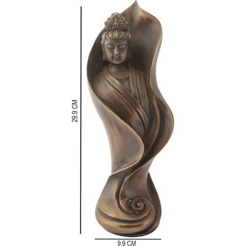 Photo of Zen Polyresin Showpiece in Bronze Colour