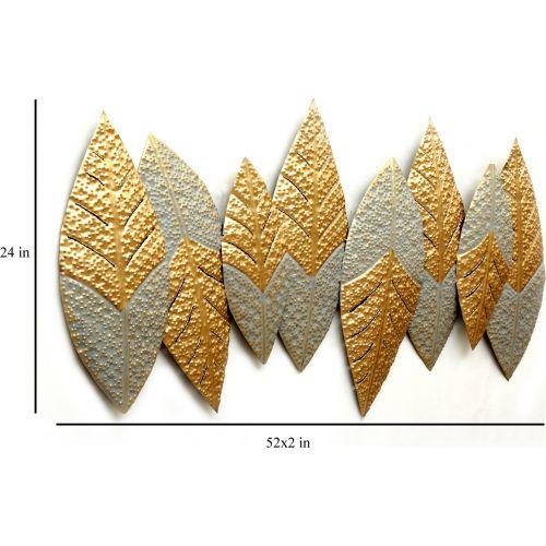 Photo of Gold Leaf Wall Decor 132 cm
