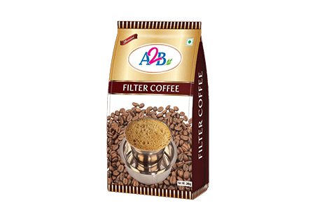 Product photo of Filter Coffee Powder. A very traditional Breakfast / Instant Mix available from the interiors of India.