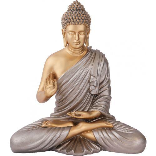 Photo of Zen Polyresin Buddha Figurine