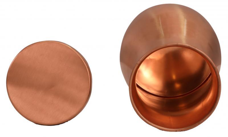 Picture of Copper Waterbottle With Glass