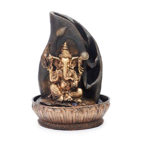 Photo of Ganesh Floral Polyresin Small Fountains