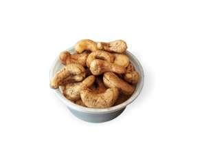 Product photo of Cashew Fry. A very traditional Indian food available from the famous Sri Krishna Sweets Chennai India