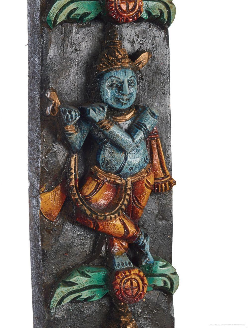 Picture of Handmade Painted Country wood Dhasavatharam Wall Panel (Set of 2)