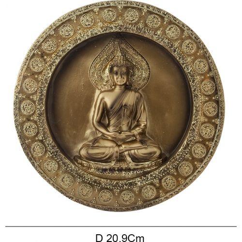 Photo of Buddha Showpiece in Gold Colour