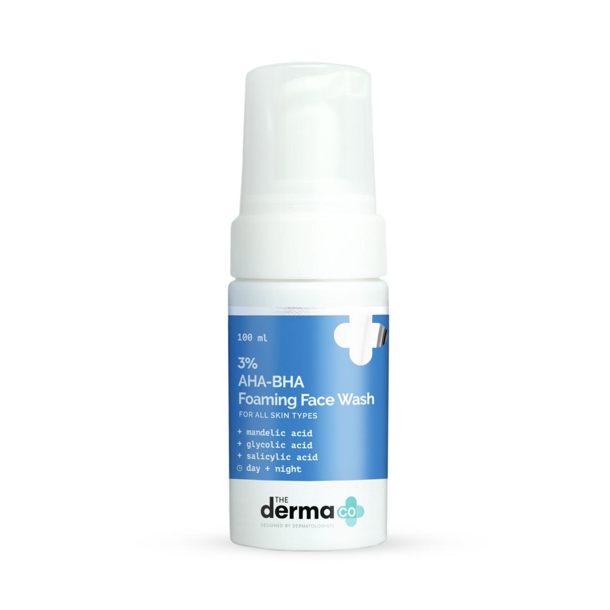 UrbanTokri THE DERMA CO 3 AHABHA Foaming Face Wash