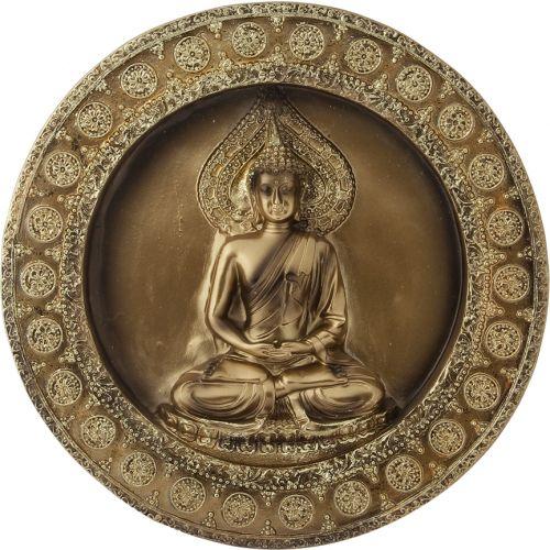 Photo of Buddha Showpiece in Gold Colour