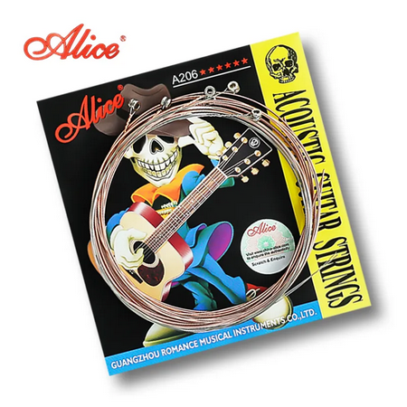 Alice A206 Acoustic Guitar Strings superlight