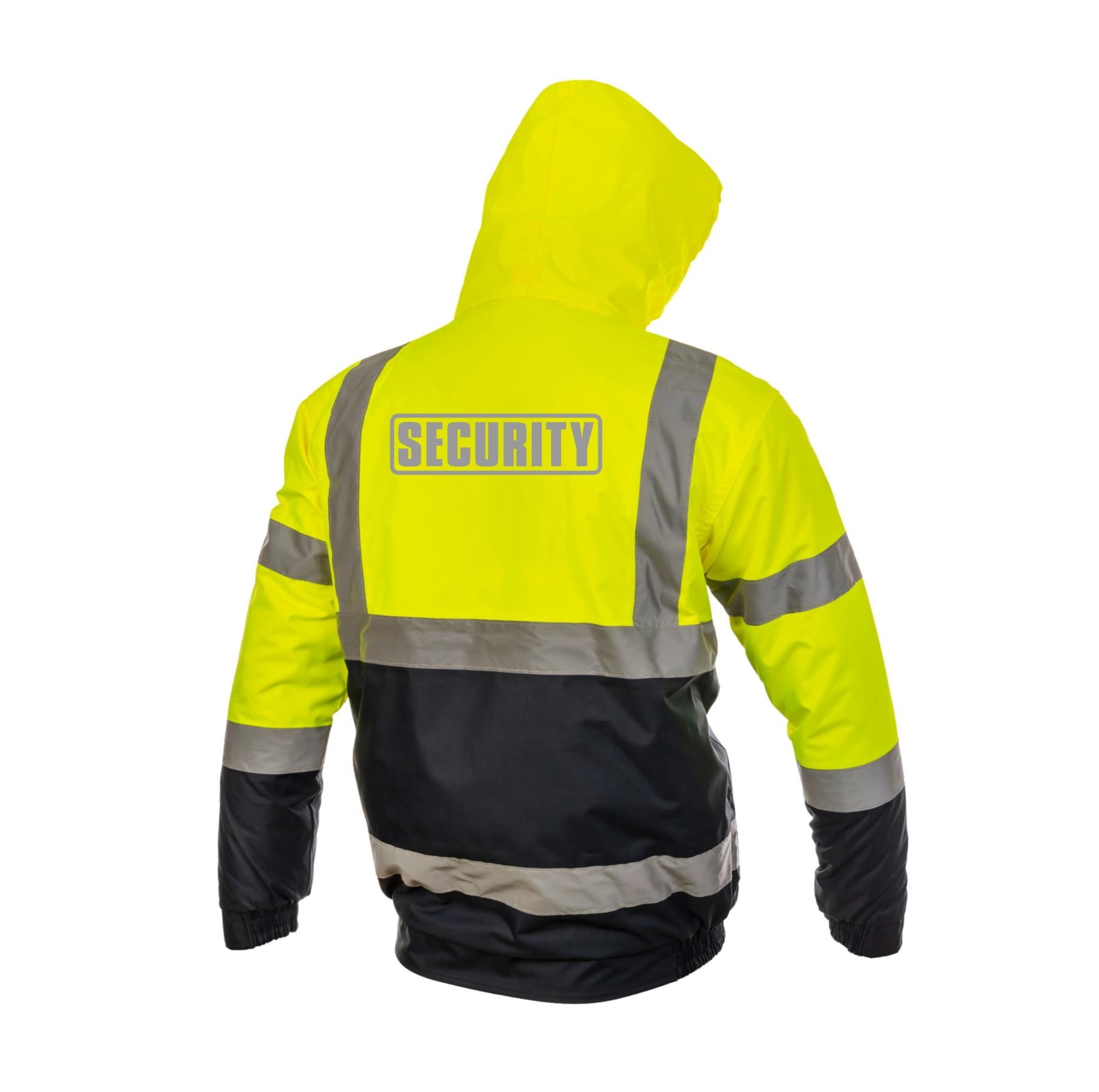 Reflective clearance security jacket