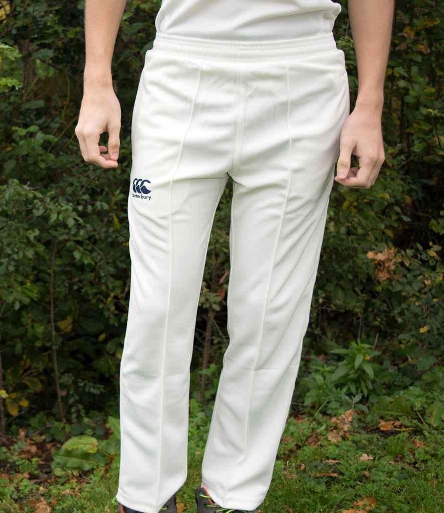 Canterbury Mens CCC Logoed Polyester Cricket Pants Trousers 
