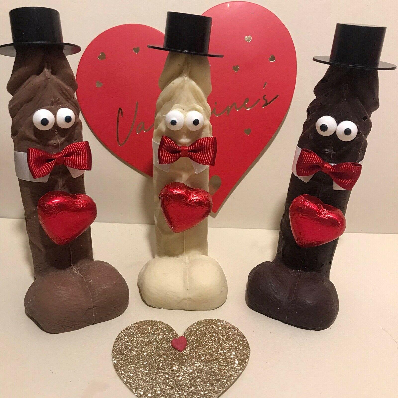 Large 6” Milk Chocolate Valentine Willy - Wedding Gift/Hen Party/Ann Summers