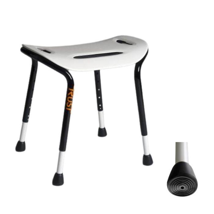 Corner Shower Stool | Bathroom Aids | Live Well Now - View #2