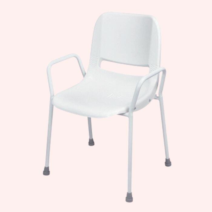 How to bathe someone sales in a shower chair
