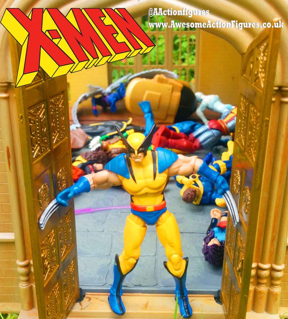Marvel Universe X-Men Xavier's School for Gifted The Attack Action figures 3.75" scale The Rescue