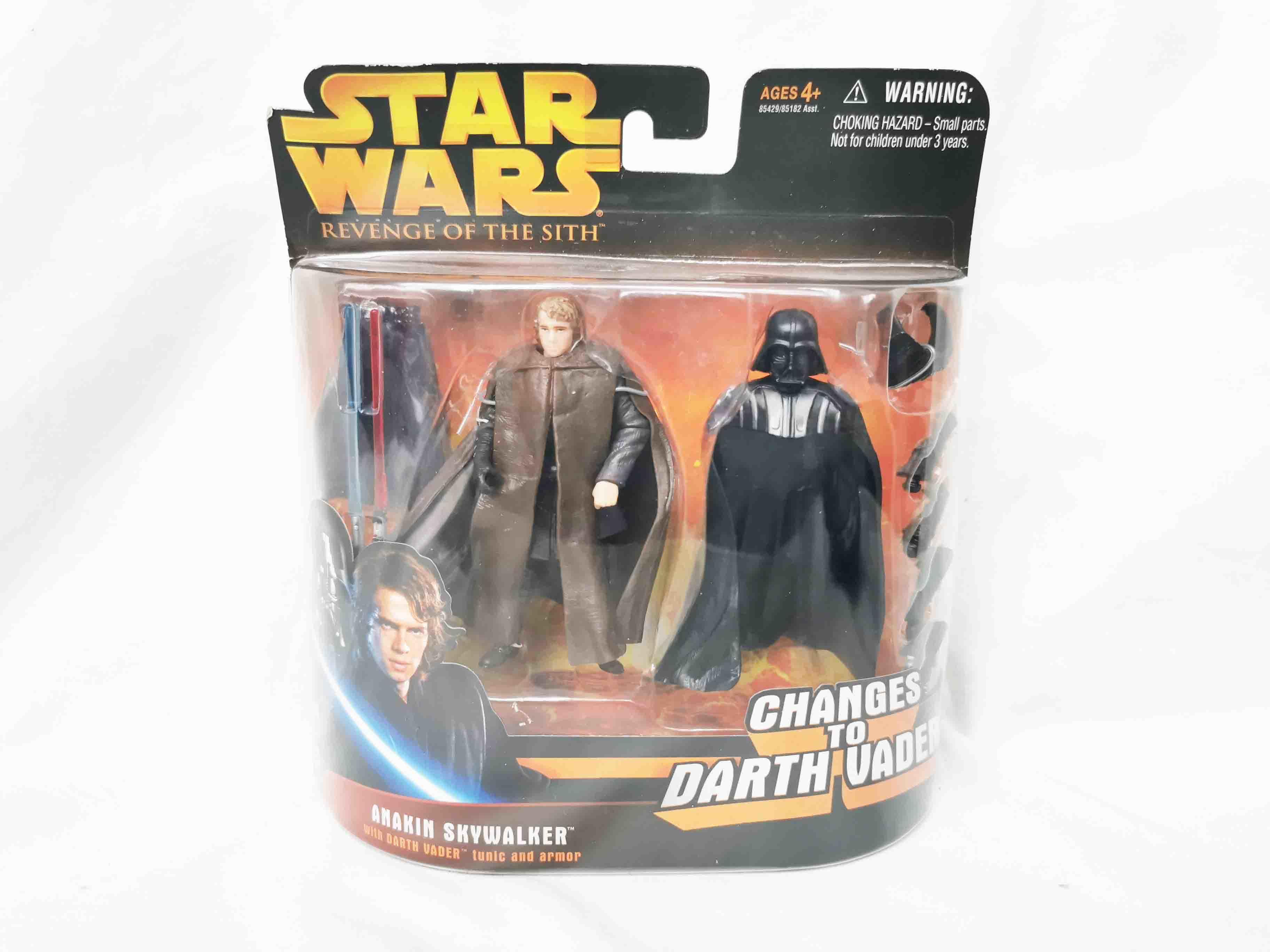 Star Wars Anakin Changes to Darth Vader Revenge of The Sith Action Figure 3.75”