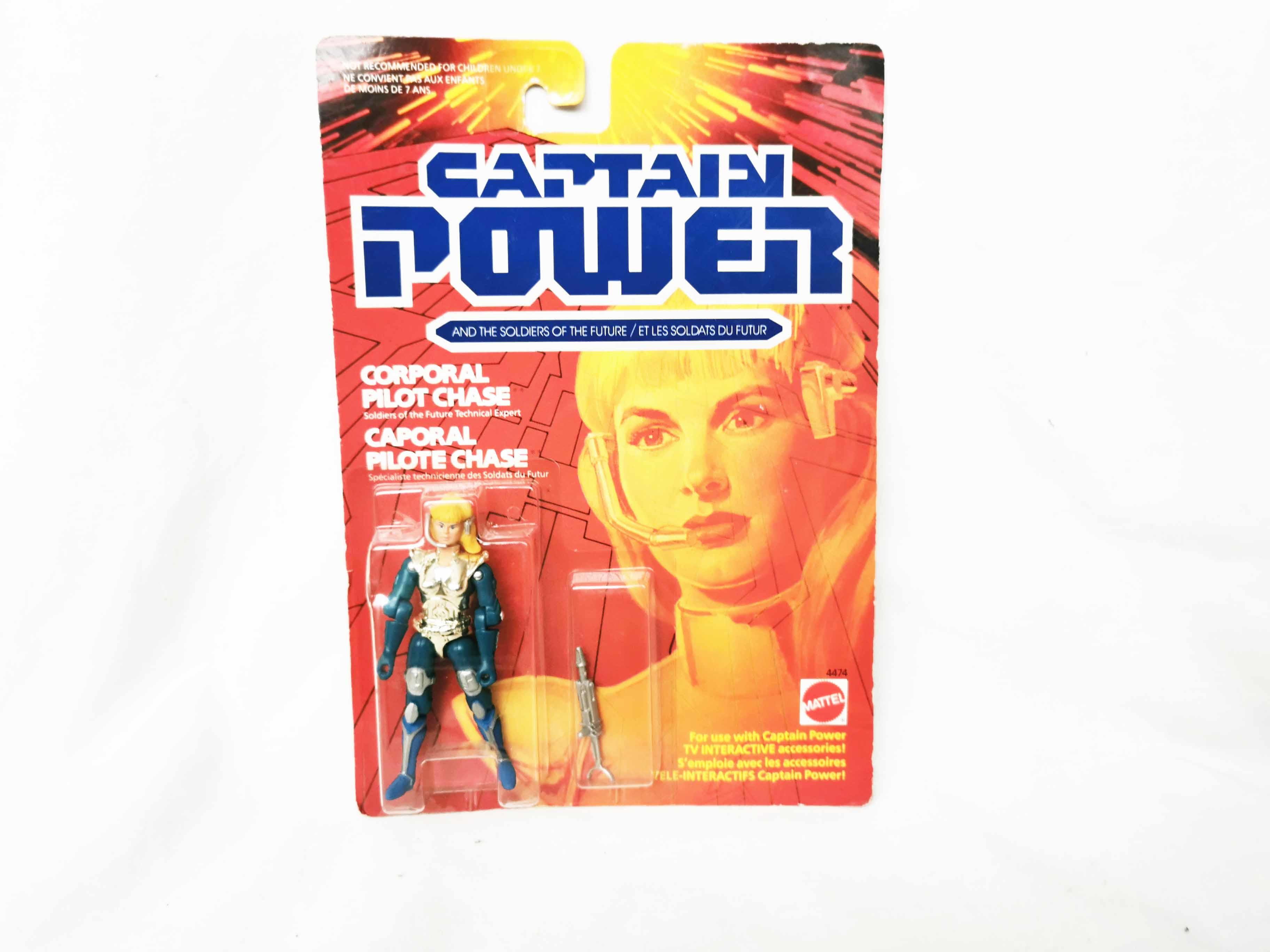 Captain Power and the Soldiers of the Future Corporal Pilot Chase 3.75 Action Figure