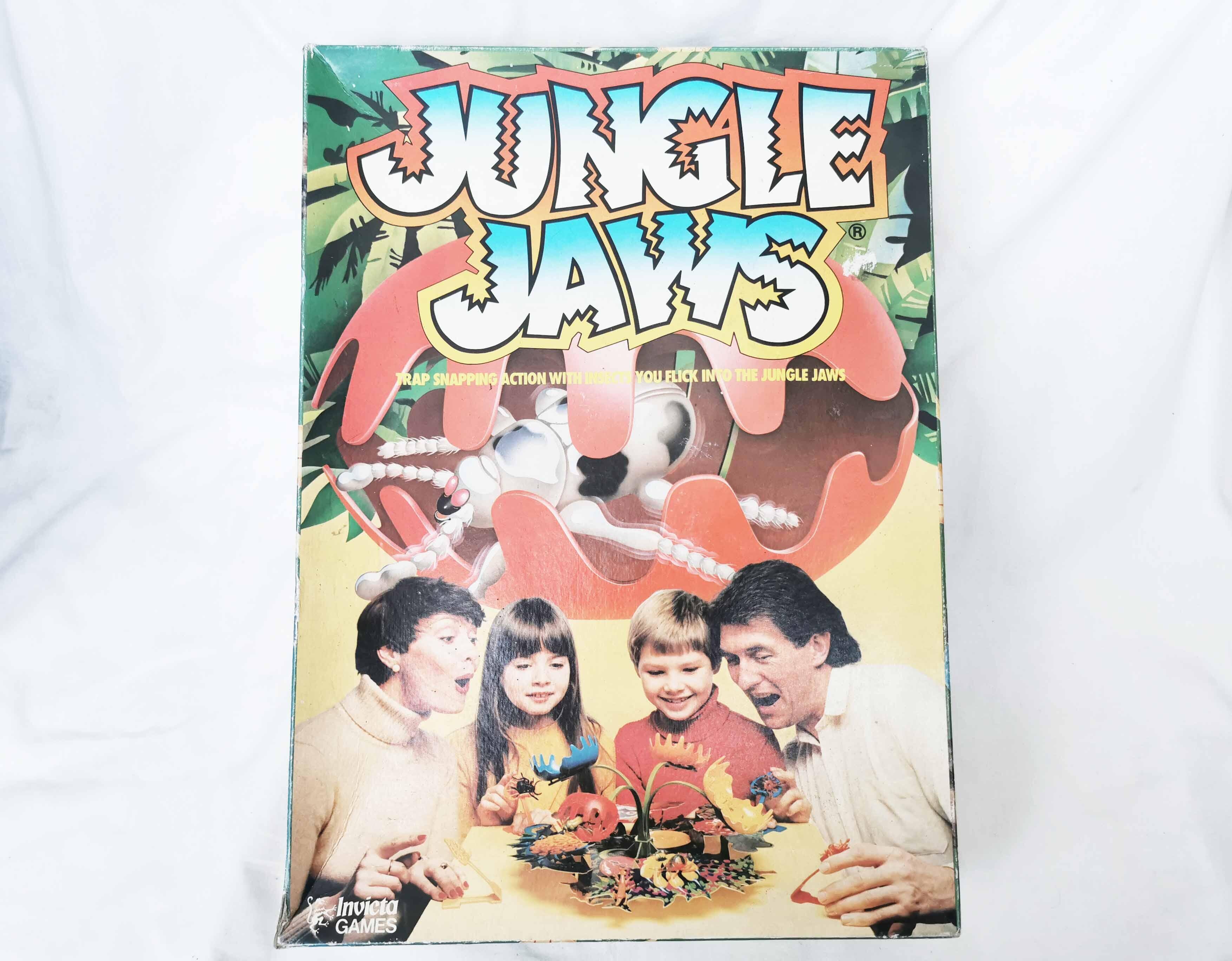 Jungle Jaws Board Game Invicta Games Vintage