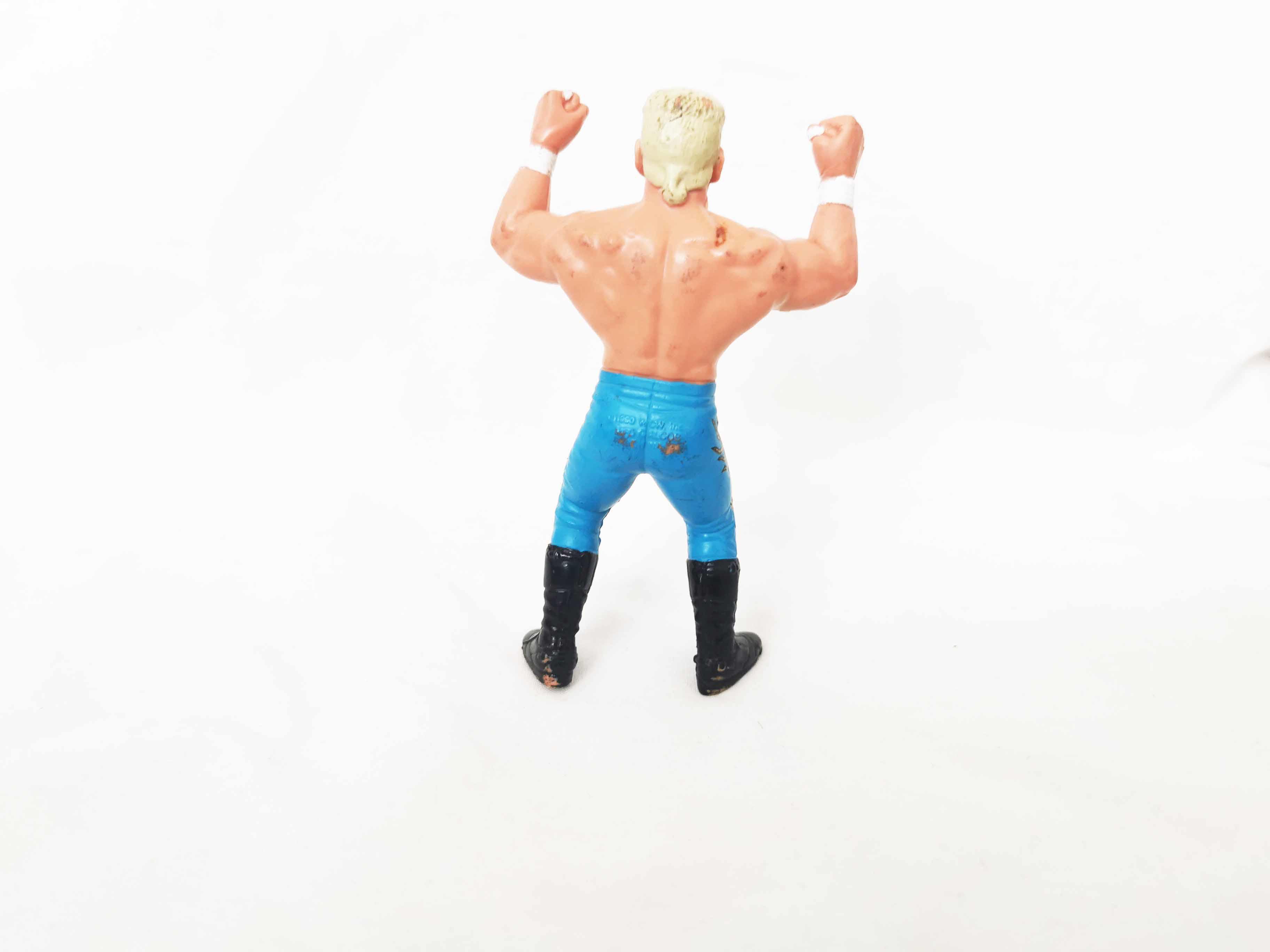 WCW Wrestling Sting Blue Gear 4 Loose Action Figure Galoob