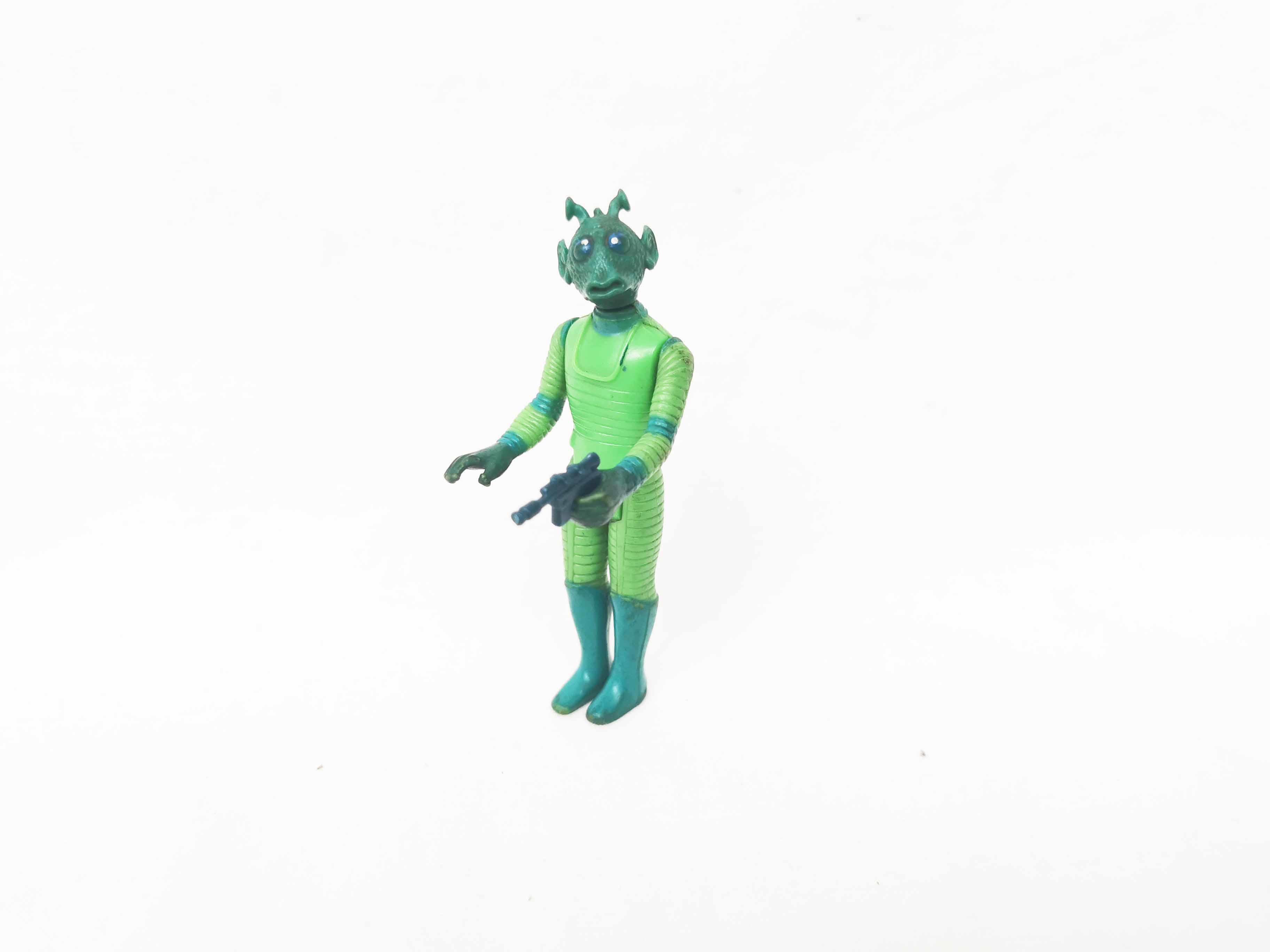 Greedo with Repro Blaster Star Wars 3.75 Action Figure Vintage