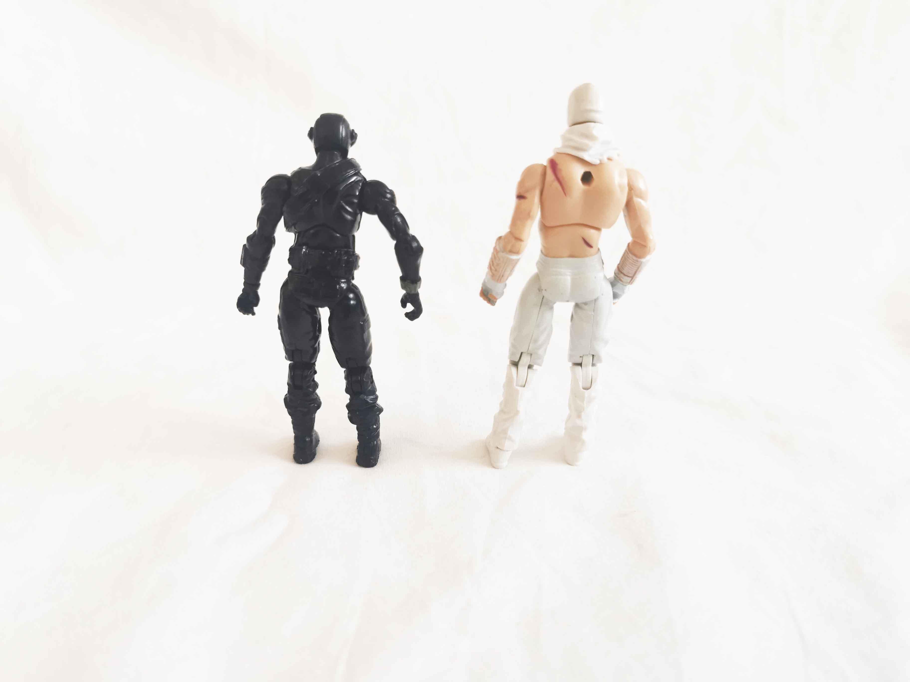 G.I. Joe: The Rise Of Cobra - Action Figure Snake Eyes Con Moto Arashikage Cycle - Edizione Limitata M.A.R.S. Troopers