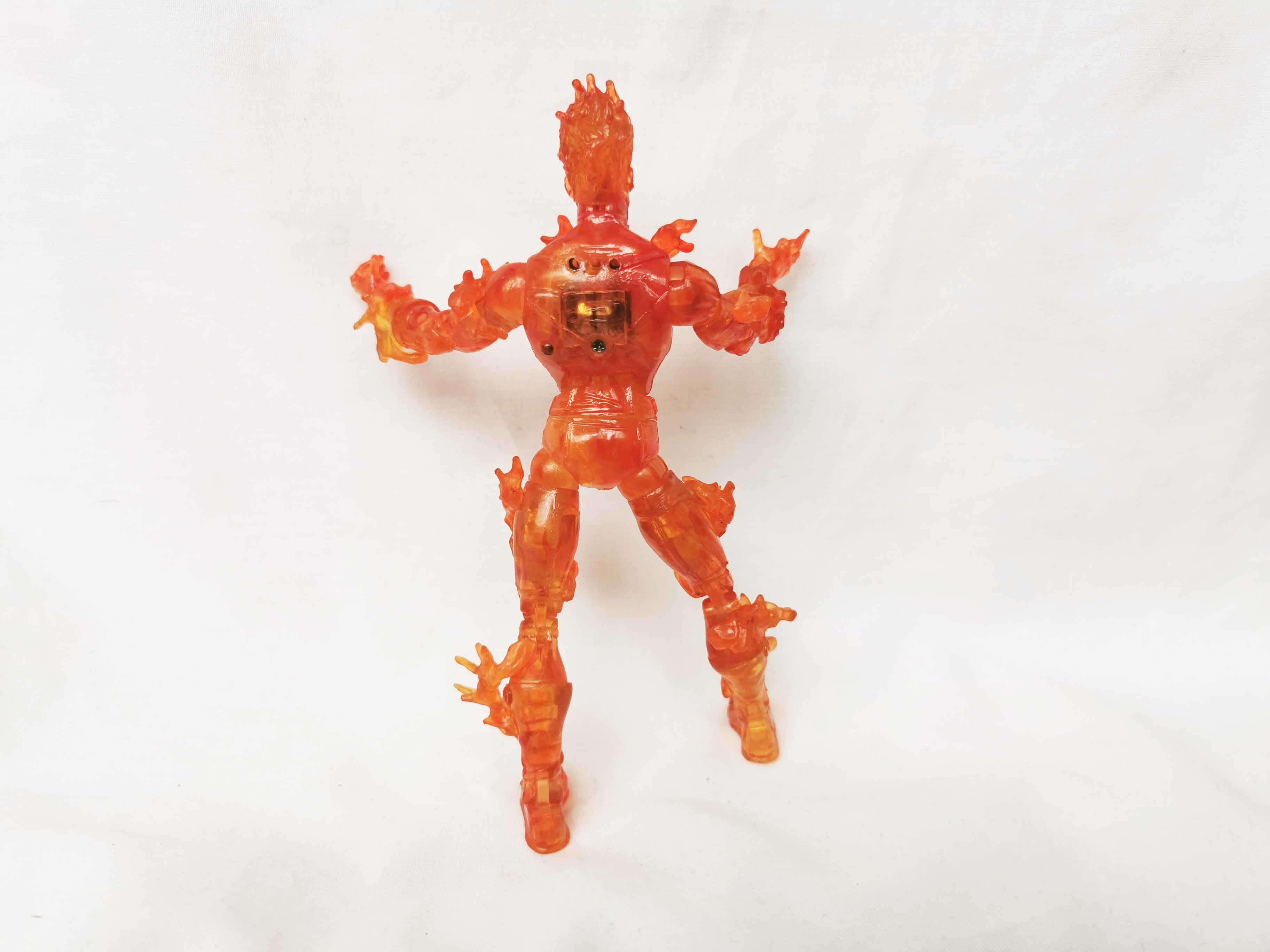 Human Torch Fantastic Four Marvel Legends Action Figure 6 Scale Action Figure Toybiz