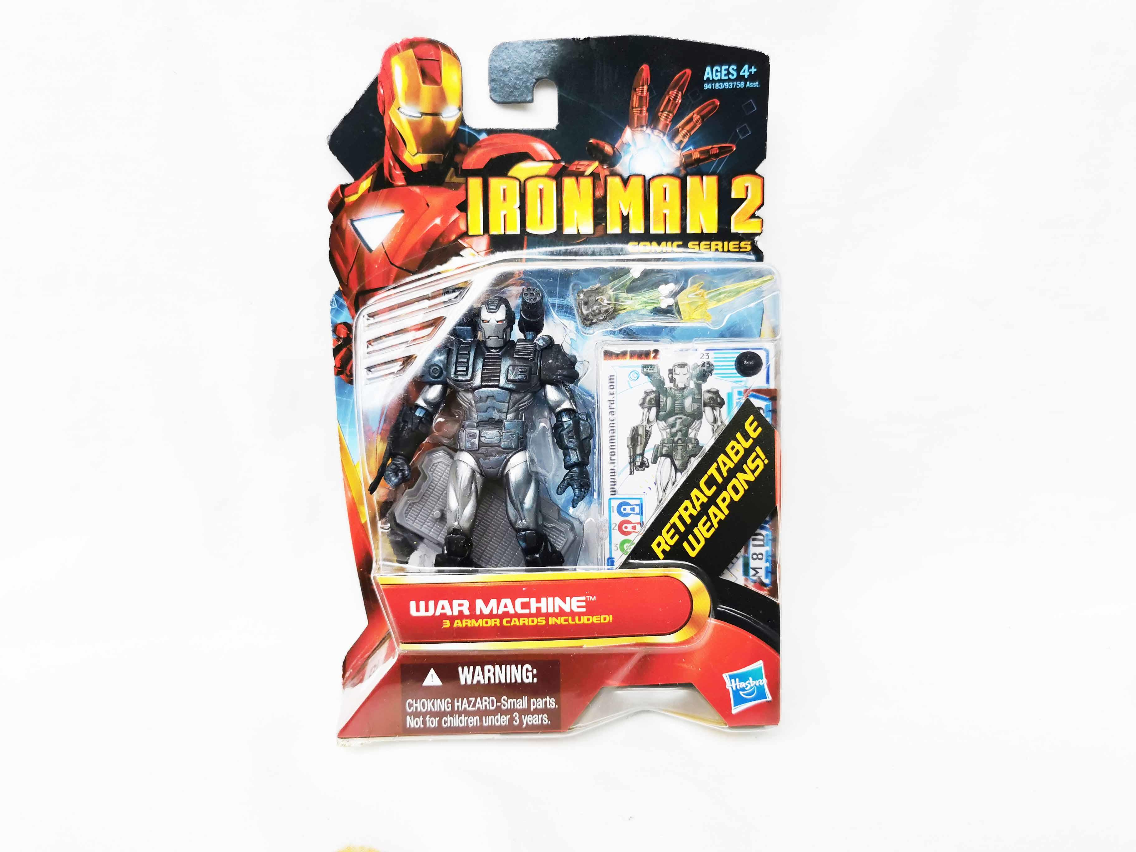 War Machine Comic Version  Marvel Universe Carded Action Figure 3.75 Hasbro