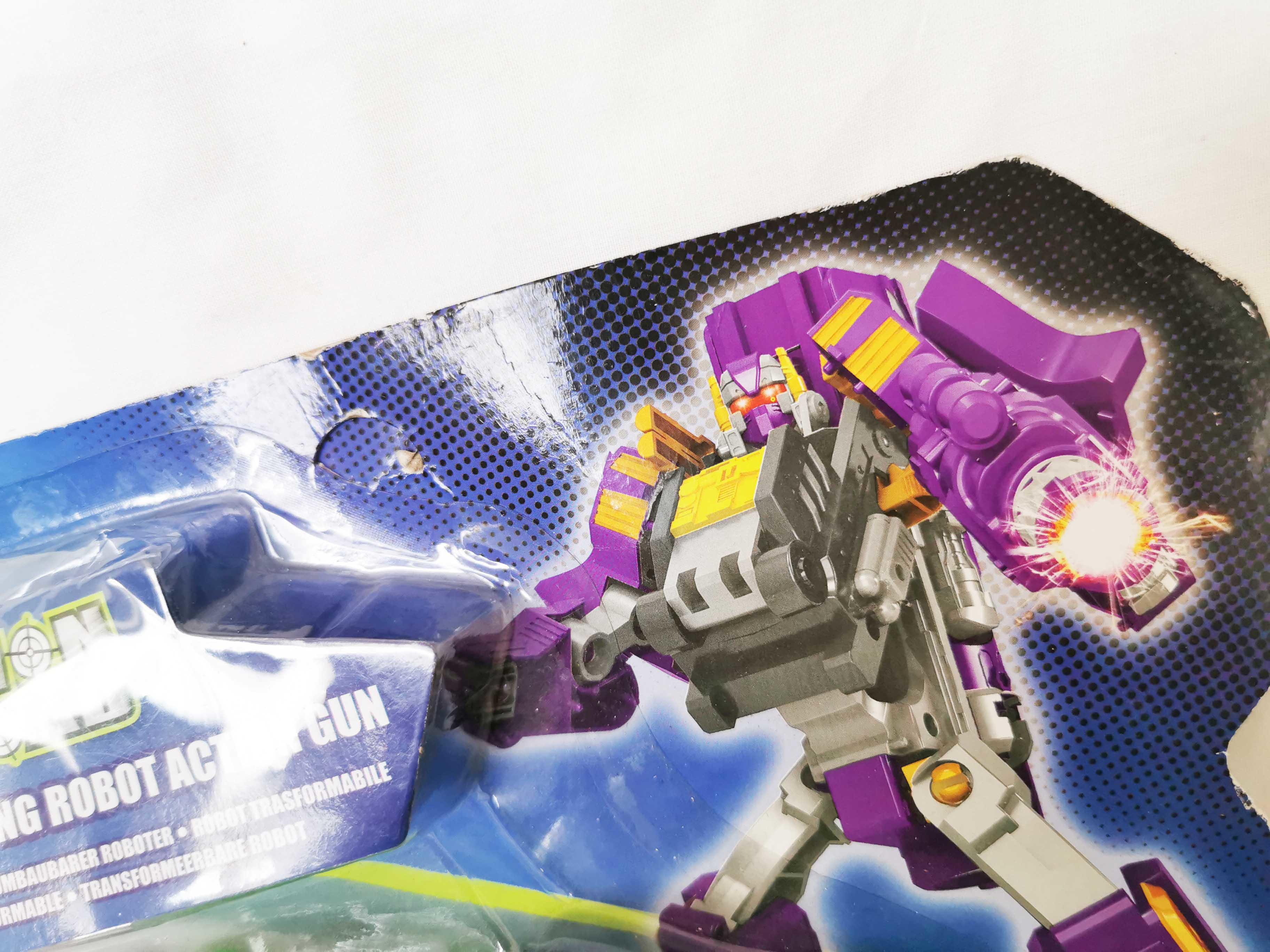 Transformable Robot Action Gun KO toy transformer style rare