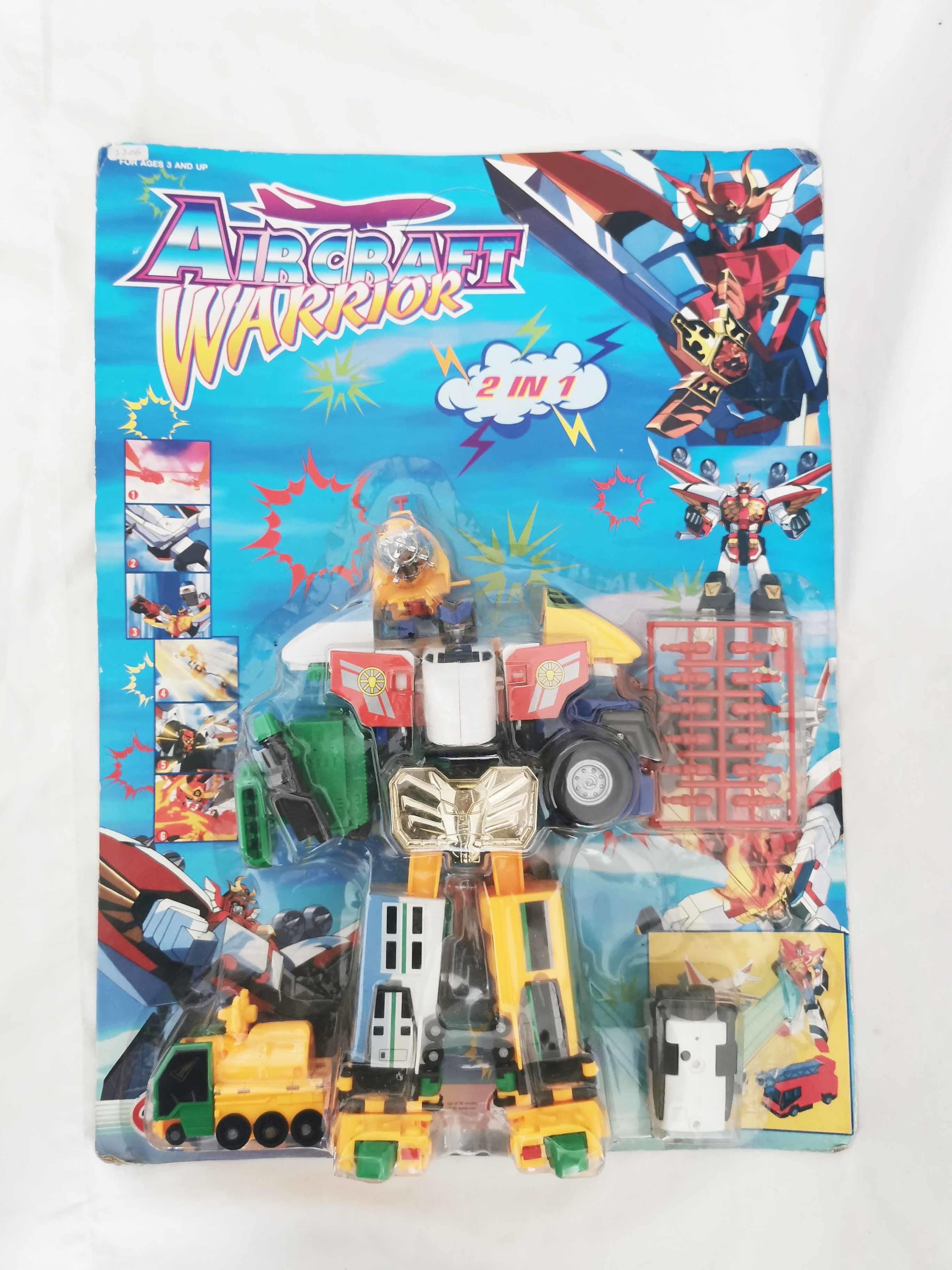 Aircraft Warriors Transformable Robot 2 in 1 KO toy Action figure