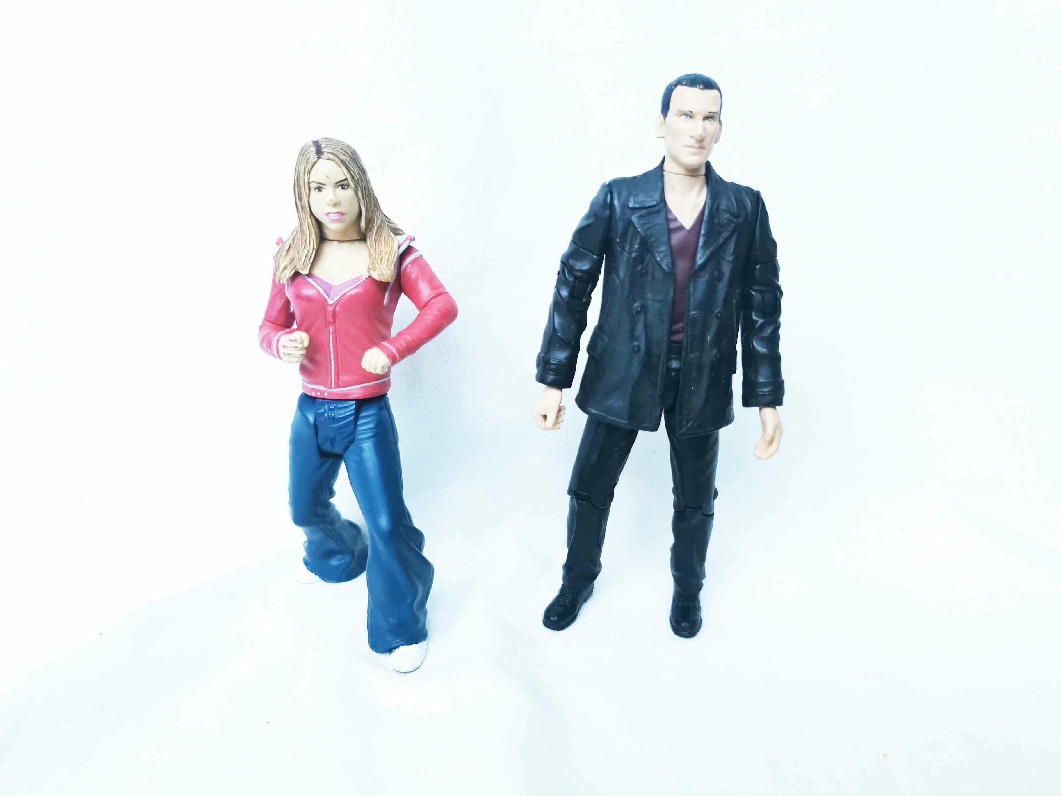 Doctor Who Rose Tyler and 9th Doctor Christopher Eccleston Action Figures 5